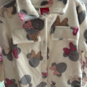 Disney Minnie Mouse Patterned Fleece Flannel
